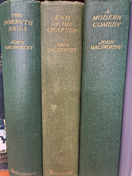 The Forsyte Chronicles--Three Volume Set (The Forsyte Saga; A Modern Comedy; End of the Chapter)
