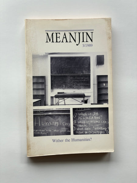 Meanjin Quarterly- Volume 38 no 3 - 1989 Jenny Lee (ed)