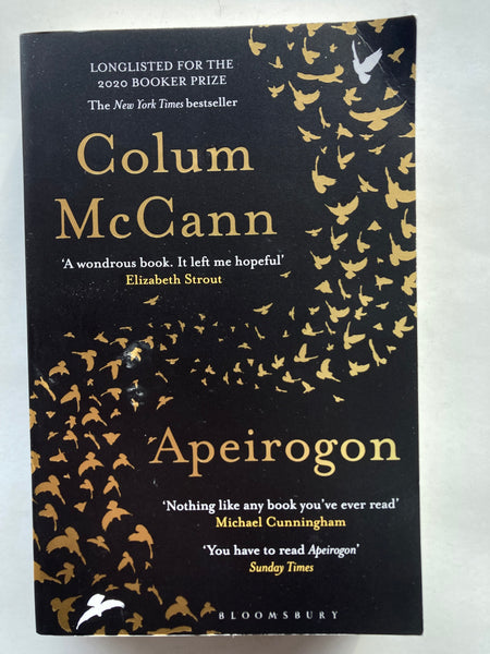 Apeirogon, A Novel
By Colum McCann jo