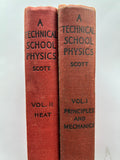A TECHNICAL SCHOOL
PHYSICS
VoL. I and 2 GENERAL PRINCIPLES AND MECHANICS
BY
J. F. SCOTT, B.A., Ph.D. (Lond.)