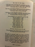 The Lord of the Rings by J R R Tolkien
