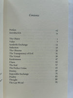 Radical Thinkers Series  - Passwords by Jean Baudrillard