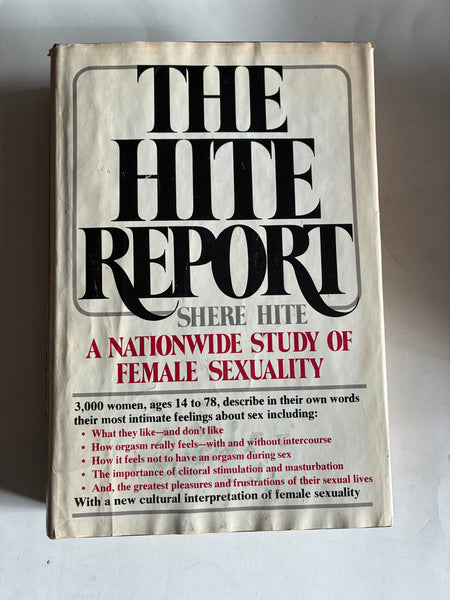 The Hite Report A Nationwide Study on Female Sexuality by Shere Hite