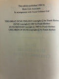 The Great Dune Trilogy (hardcover)