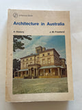Architecture in Australia by Freeland