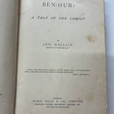 Ben-Hur A Tale of the Christ by Lew Wallace - Ward Lock N.D C.1890