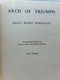 Arch of Triumph by Erich Maria Remarque