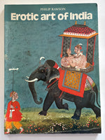 Erotic Art of India by Philip Rawson