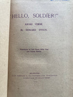 Hello, Soldier! By Edward Dyson