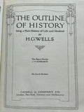 The Outline Of History by H.G. Wells - Volume One - 1925 edition