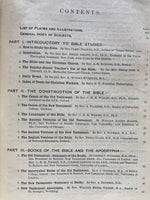 The Bible Readers Manual Edited by Rev Charles H H Wright