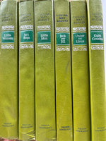 Louisa May Alcott 6 Volume Set (Little Men / Little Women / Eight Cousins / Jack and Jill / Under the Lilies / Jo’s Boys
