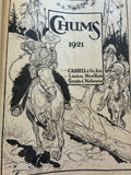 Chums 1921, 1924 and 1925 Illustrated Paper For Boys Antique Illustrated - 3 bound volumes