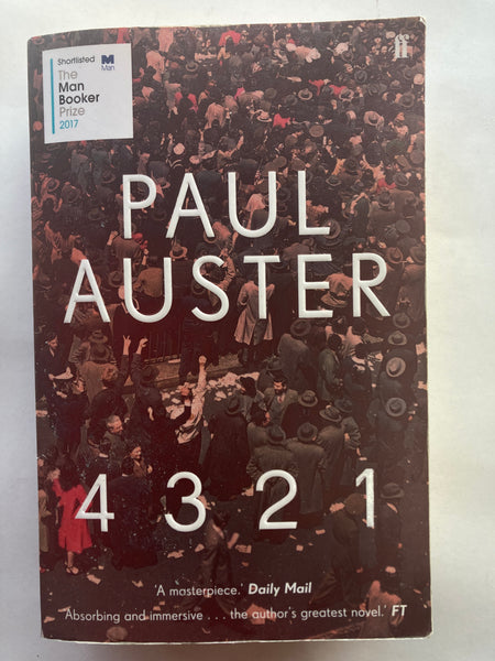 4 3 2 1
Novel by Paul Auster