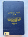 AUSTRALIA PILOT

VOL.V

COMPRISING THE NORTHERN, NORTH-WESTERN, AND WESTERN COASTS OF AUSTRALIA FROM THE SOUTHERN POINT AT THE WESTERN ENTRANCE TO ENDEAVOUR STRAIT TO CAPE LEEUWIN

FIFTH EDITION 1959