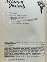Meanjin Quarterly- Volume 32 Number 1 - 1973.
Christesen, C. B. (ed)