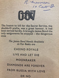 James Bond- Casino Royale
Novel by Ian Fleming