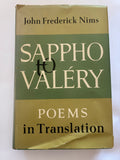 Sappho to Valery: Poems in Translation (Hardcover)
Nims, John Frederick