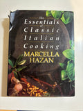 The Essentials of Classic Italian Cooking By Marcella Hazan  Hardcover