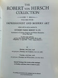 The Robert von Hirsch Collection: Volume Four, Impressionist and Modern Art (Hardcover)
Sotheby's