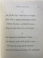 The Rubaiyat of Omar Khayyam -
Edward Fitzgerald translation