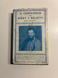 A Confession and What I Believe: Tolstoy