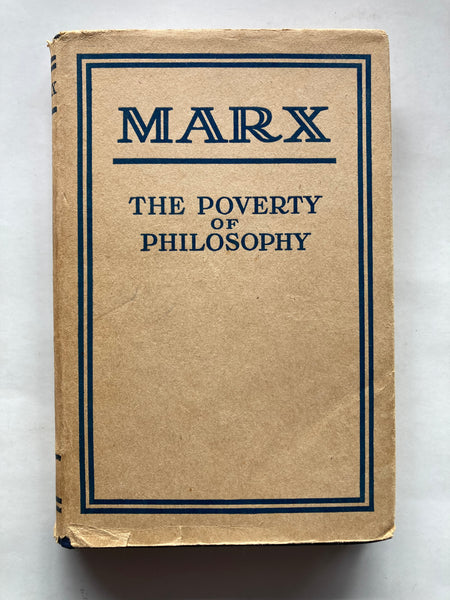 The Poverty of Philosophy
by Marx, Karl