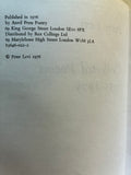 Peter Levi COLLECTED POEMS 1955-1975 1976 Anvil Press Poetry, London First Ed.