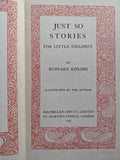 Just So Stories Rudyard Kipling 1937
