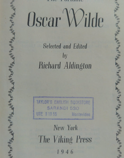 The Portable Oscar Wilde