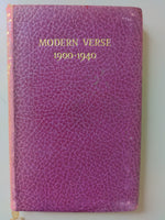 Modern Verse 1900-1940