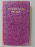 Modern Verse 1900-1940