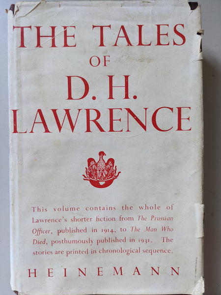 The Tales of D H Lawrence - Hardcover 1948