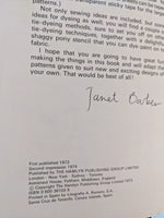 My Fun to Sew Book by Janet Barber