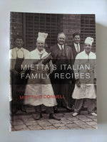 Mietta's Italian Family Recipes
Book by Mietta O'Donnell
