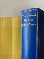 The Oxford Book of English Verse 1250-1918 Chosen and Edited by Sir Arthur Quiller-Couch