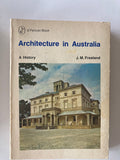 Architecture in Australia by Freeland