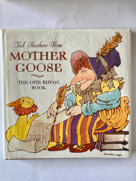 Tail feathers from Mother Goose Book by Iona Archibald Opie