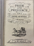 PRIDE AND PREJUDICE BY JANE AUSTEN  Illustrated by PHILIP GOUGH Macdonald & Ca (Publishers) Ltd.