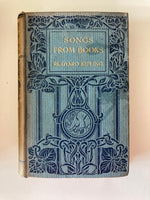 SONGS FROM BOOKS  BY  RUDYARD KIPLING