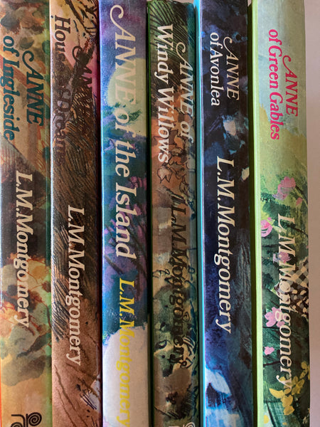 Anne books by L M Montgomery- set of 6
