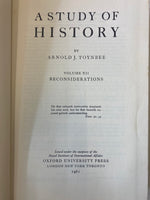 Arnold Toynbee  A Study of History  VOLUME XII RECONSIDERATIONS