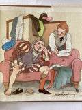 Tail feathers from Mother Goose Book by Iona Archibald Opie