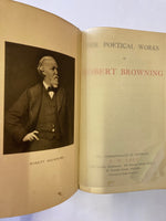THE POETICAL WORKS OF ROBERT BROWNING  E. W. COLE  Book Arcade, Melbourne