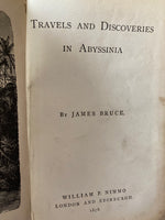 NIMMO’S LIBRARY OF HISTORY  BRUCE'S  TRAVELS IN ABYSSINIA