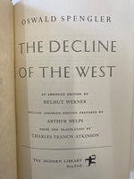 The Decline of the West by Spengler, Oswald