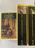 MARCEL PROUST  REMEMBRANCE OF THINGS PAST: vol 1, 2 & 3