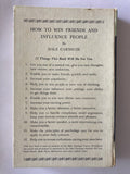 How to Win Friends and Influence People, Dale Carnegie