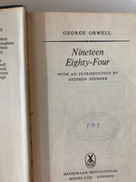 GEORGE ORWELL  Nineteen eighty-four  introduction by Stephen Spender