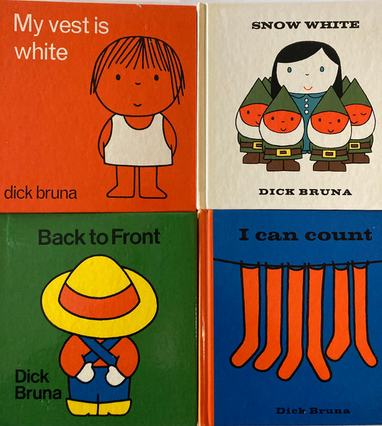 Set of four Dick Bruna books